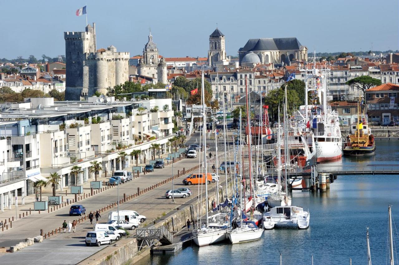Charmant Cocon Iode Cosy Equipe, Baigne De Lumiere, Situe Au Coeur De La Rochelle A 1Min A Pied Du Marche Central Avec Tv Et Wifi Ngoại thất bức ảnh